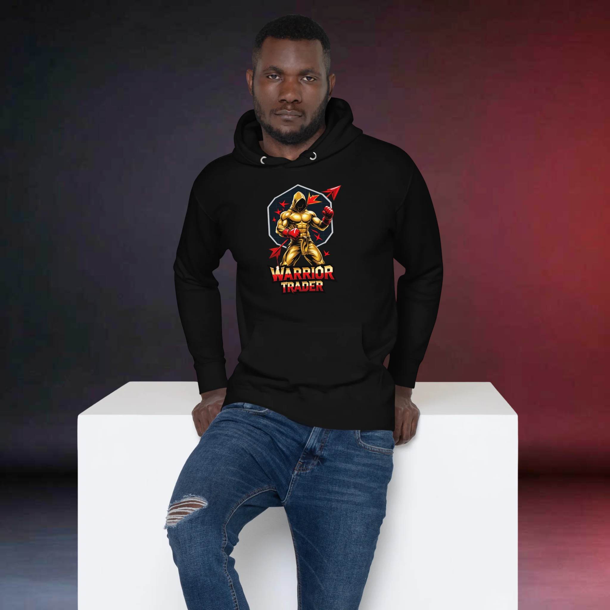Premium Hoodie - StrikeClash "Warrior Trader" Edition