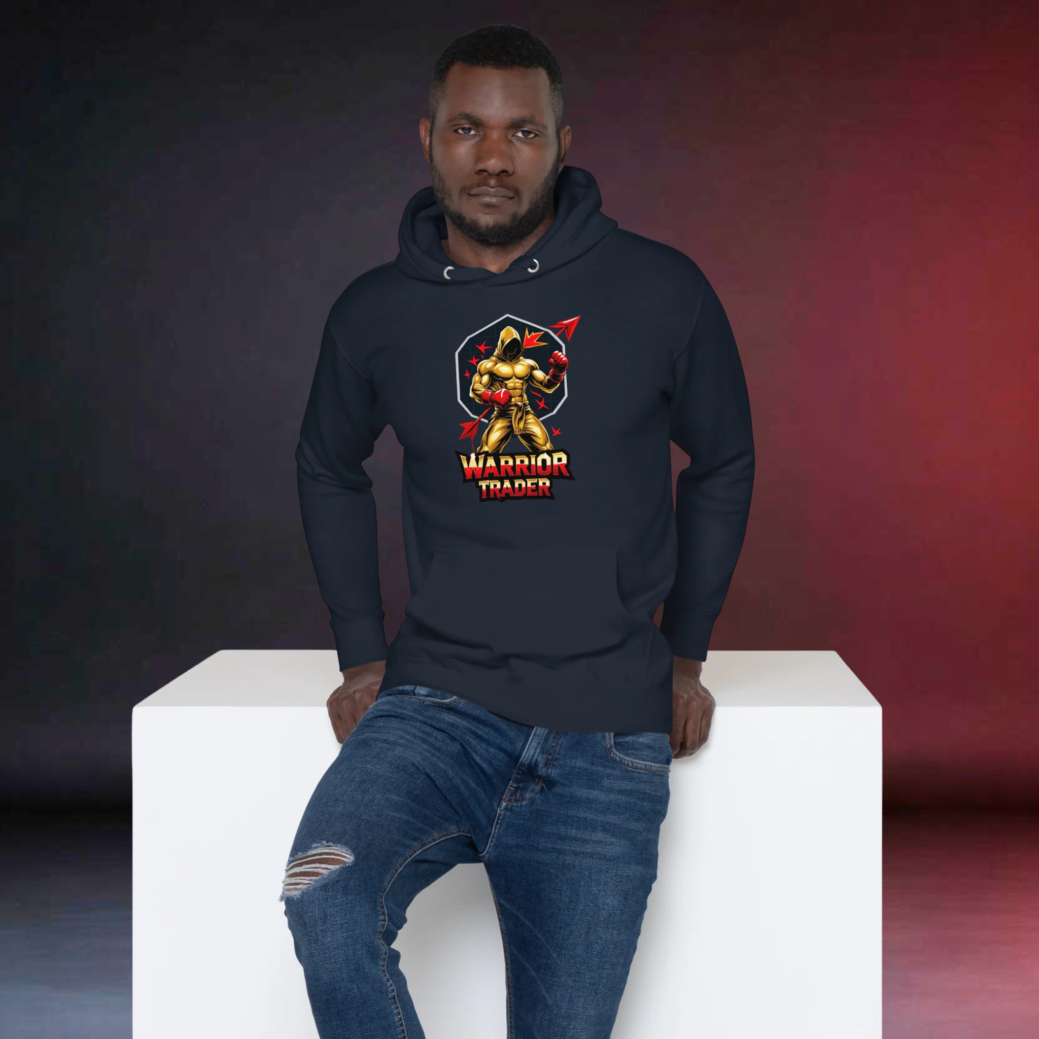 Premium Hoodie - StrikeClash "Warrior Trader" Edition