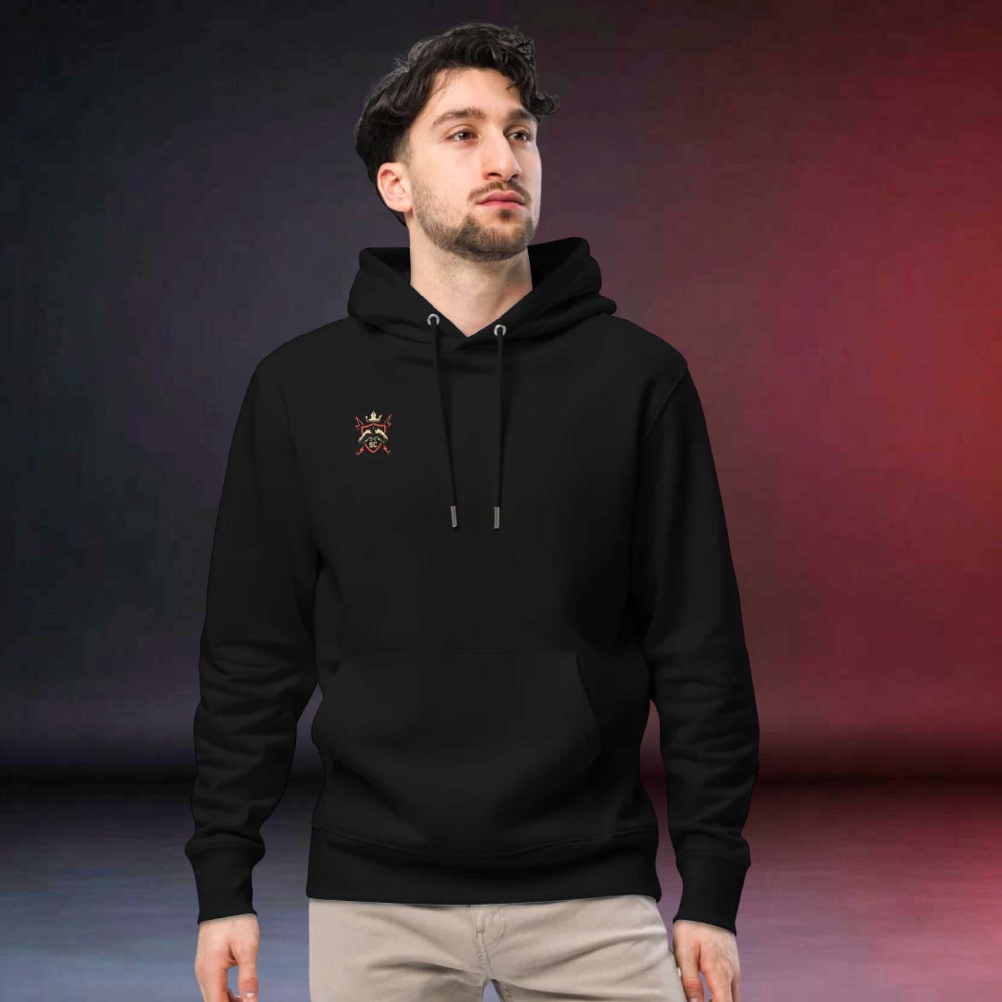 Essential Eco Hoodie - StrikeClash "Strike Hard, Clash Smart" Edition
