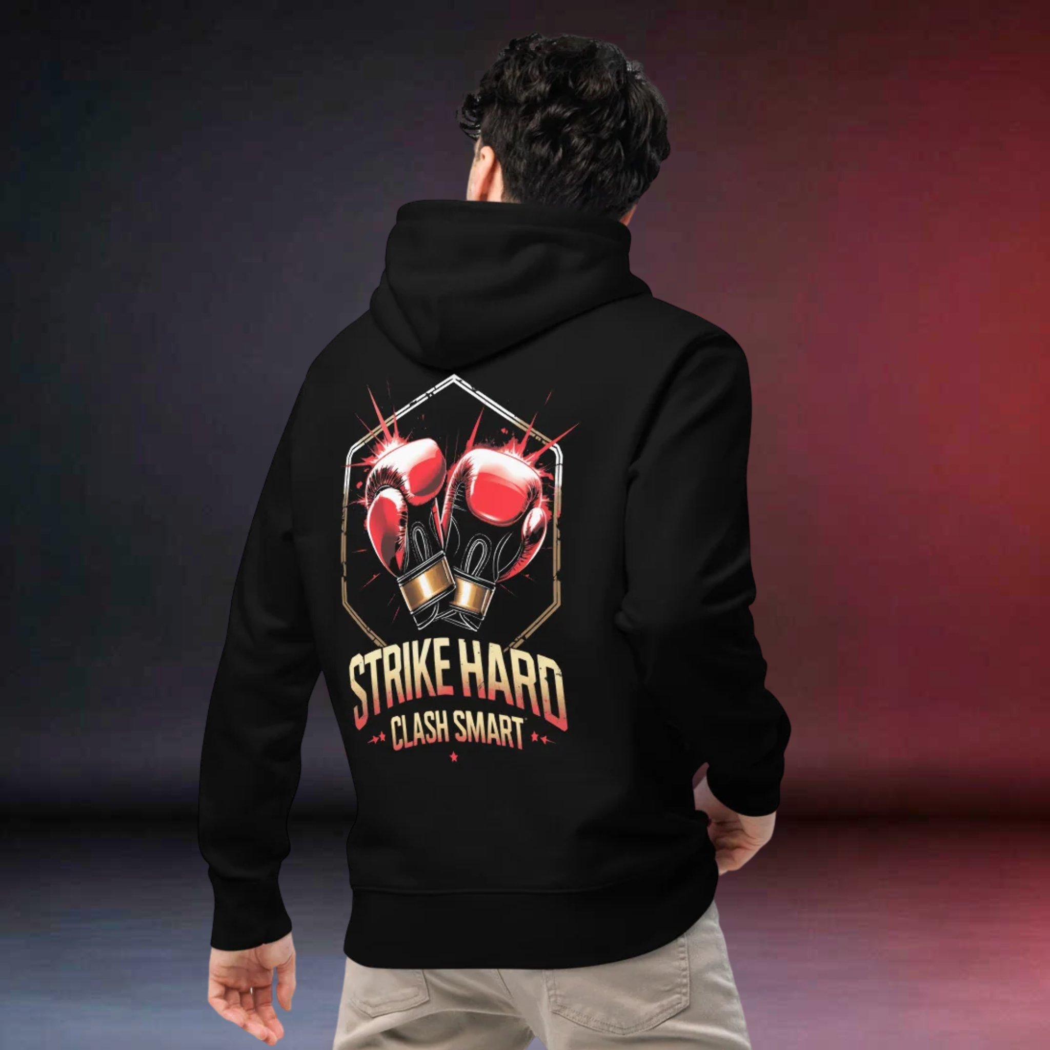 Essential Eco Hoodie - StrikeClash "Strike Hard, Clash Smart" Edition