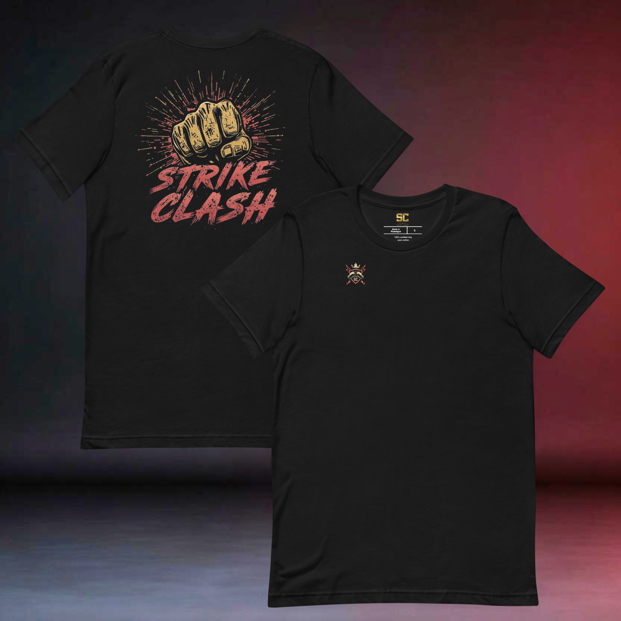 StrikeClash Crest Edition | Front Logo + Back Fist
